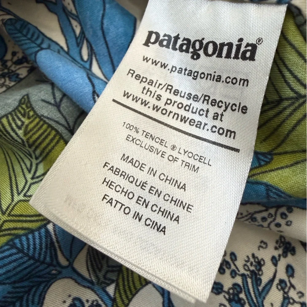 Pataloha Strappy Dress Hevea Branches Warm White XS - Picture 7 of 10